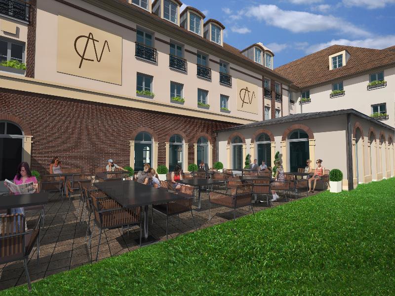 Castel Maintenon Hôtel Restaurant&Spa Exterior foto